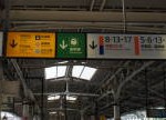 上野駅ホーム看板